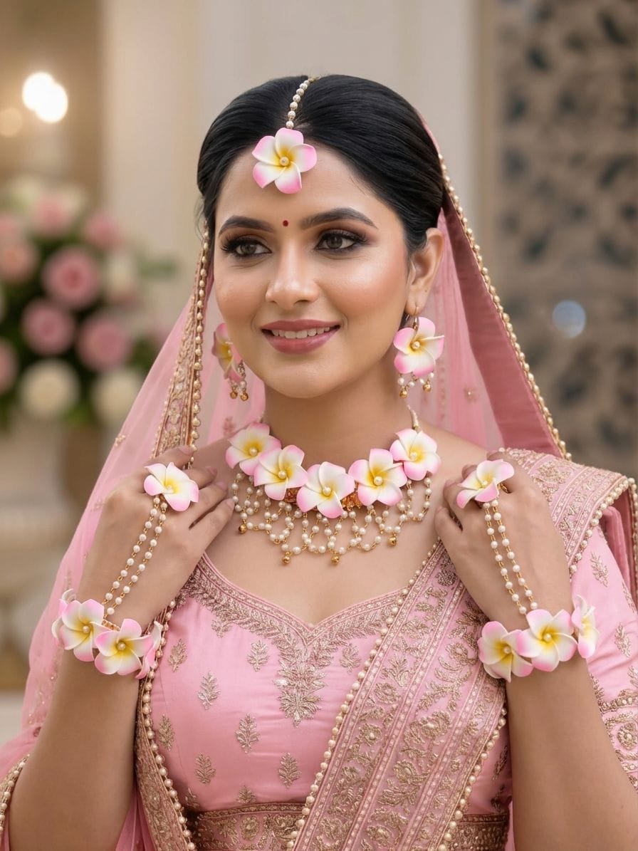 BloomCraft: Handmade Flower Jewellery for Haldi Celebrations