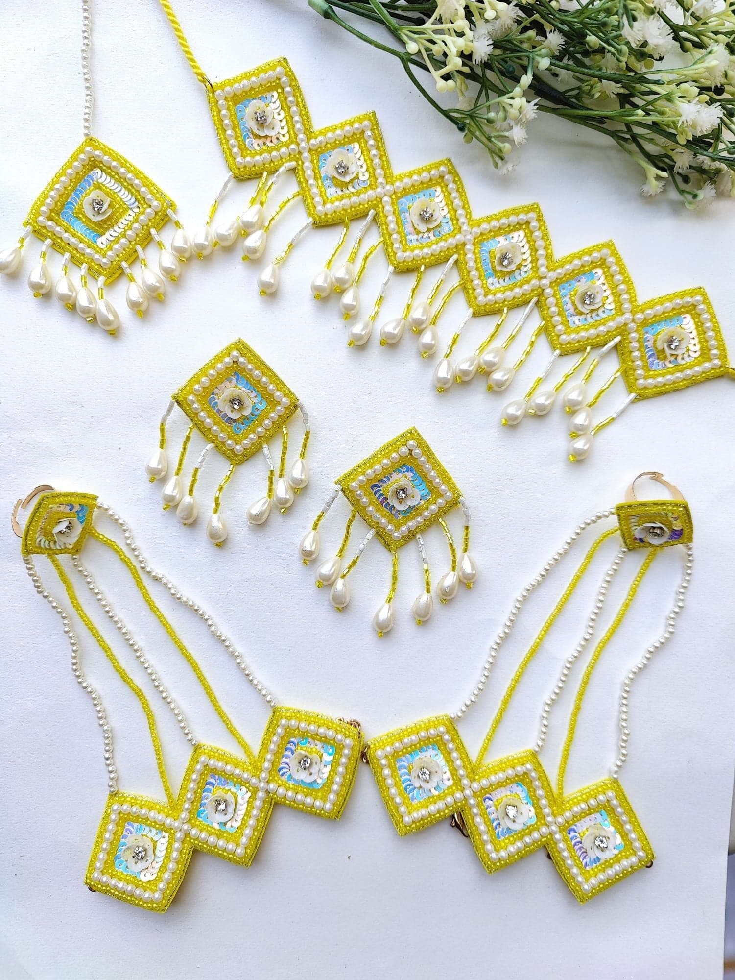 Catalog layout close up